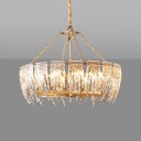 Loft Industry Modern - Melting Ice Circle Chandelier